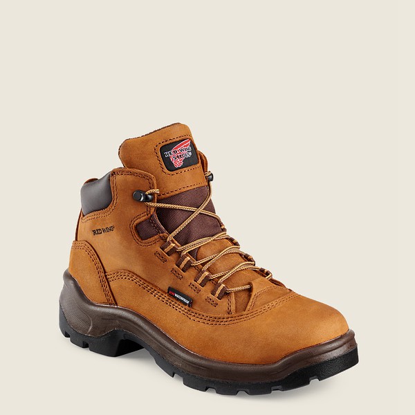 Red Wing Iş Botu Bayan - Flexbond - 5-Inch Waterproof Safety Toe - Kahverengi - 87UHRQXZE